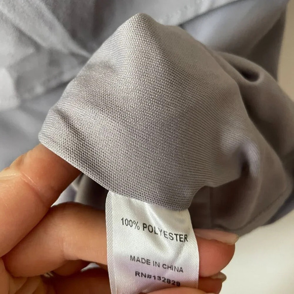 Superdown Jenna One Shoulder Mini Dress NWT Light Grey/Blue Size Medium - Picture 9 of 9